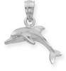 Sterling Silver Dolphin Charm