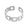 White Gold Chain Link Toe Ring