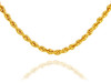 Gold Chains and Necklaces - Rope Solid Gold Chain 2.5 mm