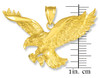 Gold Eagle Pendant