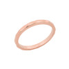 Rose Gold Hammered Knuckle Ring