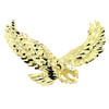 Gold Soaring Eagle Pendant