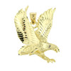 Gold Eagle Pendant