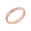 Rose Gold Classic Wedding Band 3MM