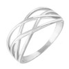 Sterliing Silver Celtic Knot Thin Band Women's Ring