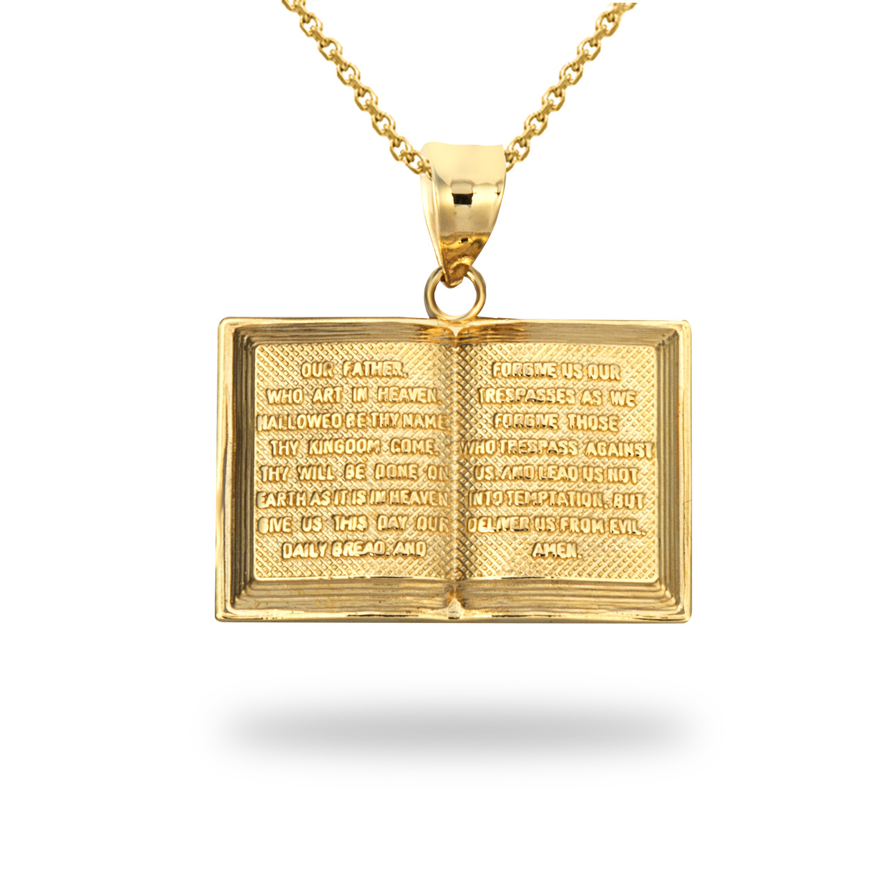 John 3:16-17 Bible Pendant Necklace – My Giving Store （専用）聖書 
