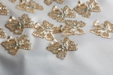 Gold Filigree Butterfly Pendant Necklace(Available In Yellow/Rose/White Gold)