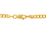 Yellow Gold Cuban Link Chain (Available In 1.67mm,2.65mm,2.85mm,3.69mm)