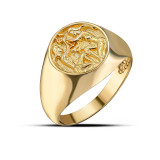 Yellow Gold Gemini Ring