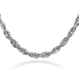3.00 mm Sterling Silver Rope Chain