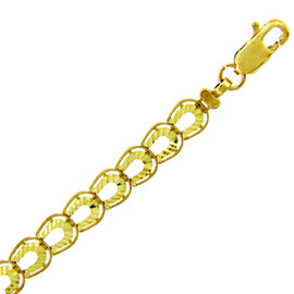 Yellow Gold Bracelet - The Horseshoe Bracelet
