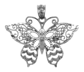 Silver Charms - The Breathtaking Wings Butterfly