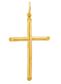 Gold Crosses - Large Gold Cross Pendant