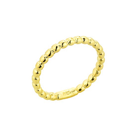 Gold Ball Chain Bead Baby Ring