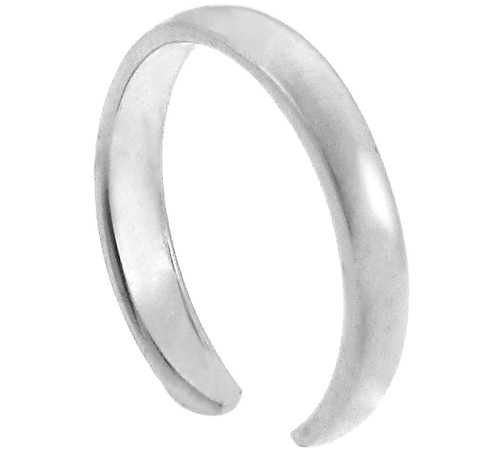 Silver Classic Toe Ring