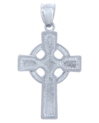 Sterling Silver Cross Celtic Pendant