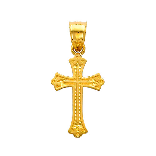 14K Gold - The Redeemer Charm Pendant