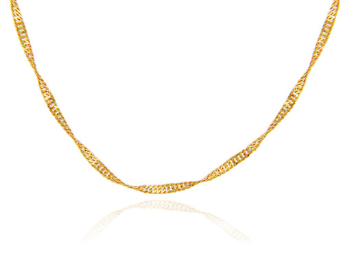 Singapore Gold Chain 0.25 mm