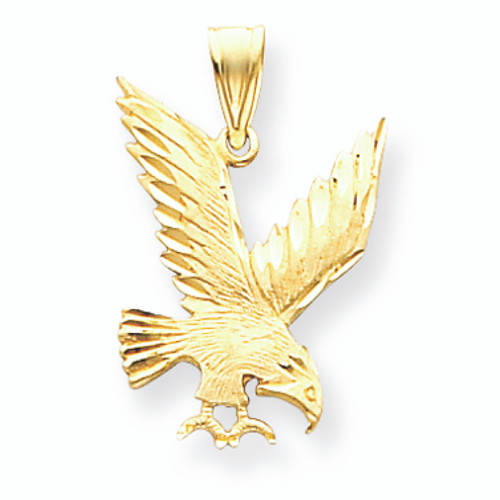 14k Gold Eagle Charm