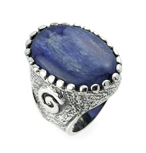 Sterling Silver Kyanite Gemstone Ring