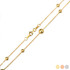 Gold Bead Link Chain