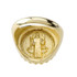 St. Benedict Statement Ring in Gold (Available in Yellow/Rose/White/Two Tone Gold)