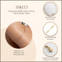 14K Yellow Gold Tube Link Bar Anklet with measurements