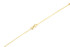 14K Yellow Gold Infinity Eternity Bracelet