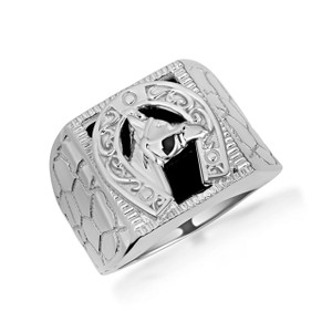 925 Solid Sterling Silver Square Signet Ring in Sizes G-Z 20