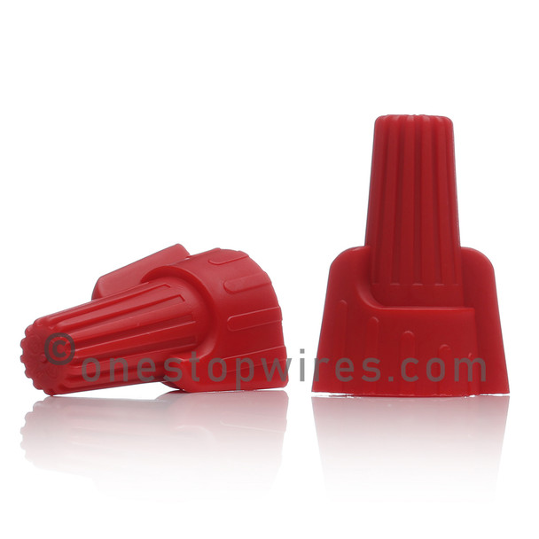 Winged Wire Connectors Red - 500 Pack UL Listed - P13