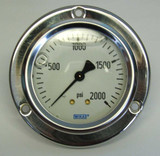 2000 PSI Panel Mount Gauge