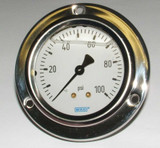 100 PSI Panel Mount Gauge