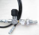 DIN fill hose assembly