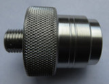 CGA 347 Hand tight nut and nipple