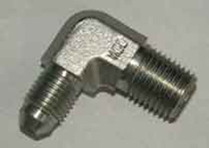 1/4" M NPT x JIC Elbow 1/4" M NPT x JIC Elbow