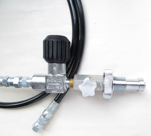 DIN fill hose assembly