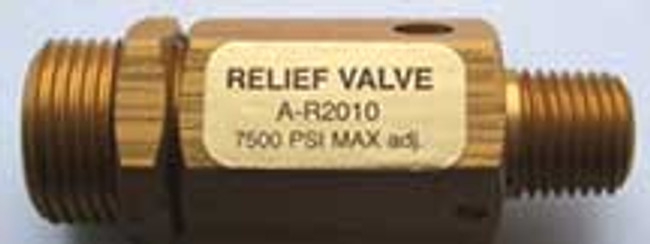 Relief Valve - 7500 PSI Max Relief Valve - 7500 PSI Max