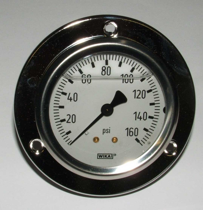 160 PSI Panel Mount Gauge 160 PSI Panel Mount Gauge