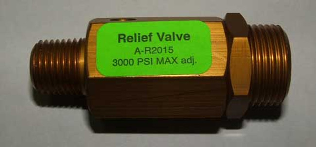 Relief Valve - 3000 PSI Max Relief Valve - 3000 PSI Max