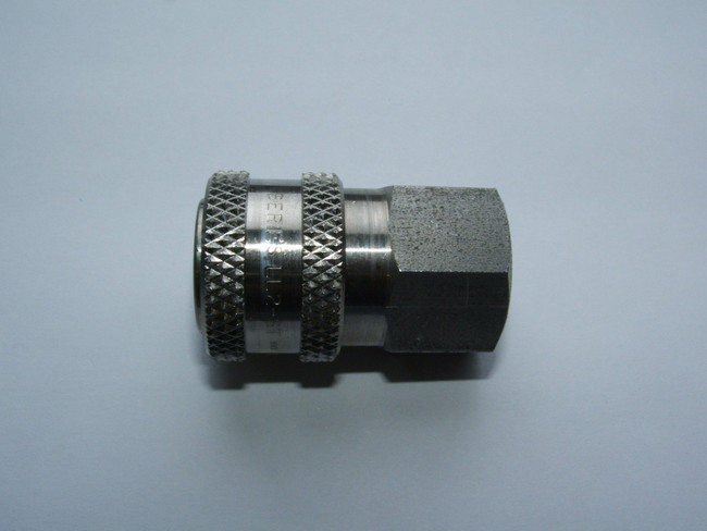 Stainless Steel 1/4" Quick Connect Coupler