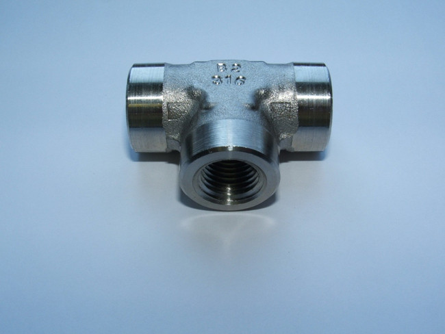 1/4" Female "T" Stainless Steel