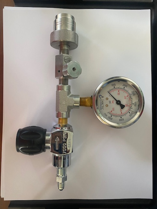 DIN Fill with Guage NO HOSE