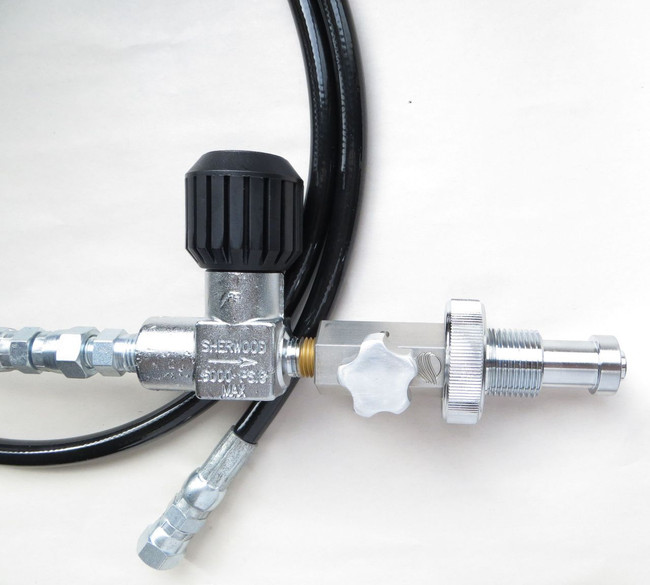 DIN fill hose assembly DIN fill hose assembly