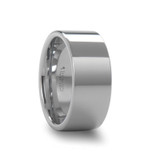 Stockton Flat White Tungsten Wedding Band