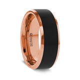 Hayden Gold-Plated Men's Tungsten Wedding Band