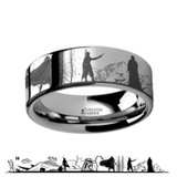 Men's Tungsten Wedding Band