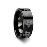 League of Legends Annie Men's Black Tungsten Wedding Band