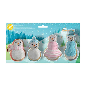 Wilton Snowman Family Cookie Cutter Set Wilton Snowman Family Cookie Cutter Set