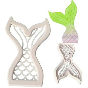 Mermaid Tail Cutter Set - 2 Pieces - 2 Sizes Mermaid Tail Cutter Set - 2 Pieces - 2 Sizes
