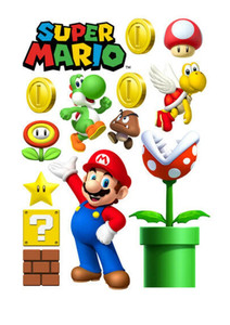 Super Mario Stand Up Wafer Paper Edible Image Super Mario Stand Up Wafer Paper Edible Image